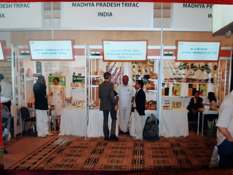 stall-at-grand-hyatt-dubai-topromote-ayurveda